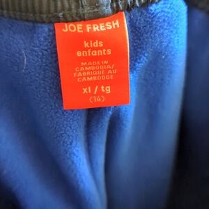 Boys fleece lined snow/splash pants